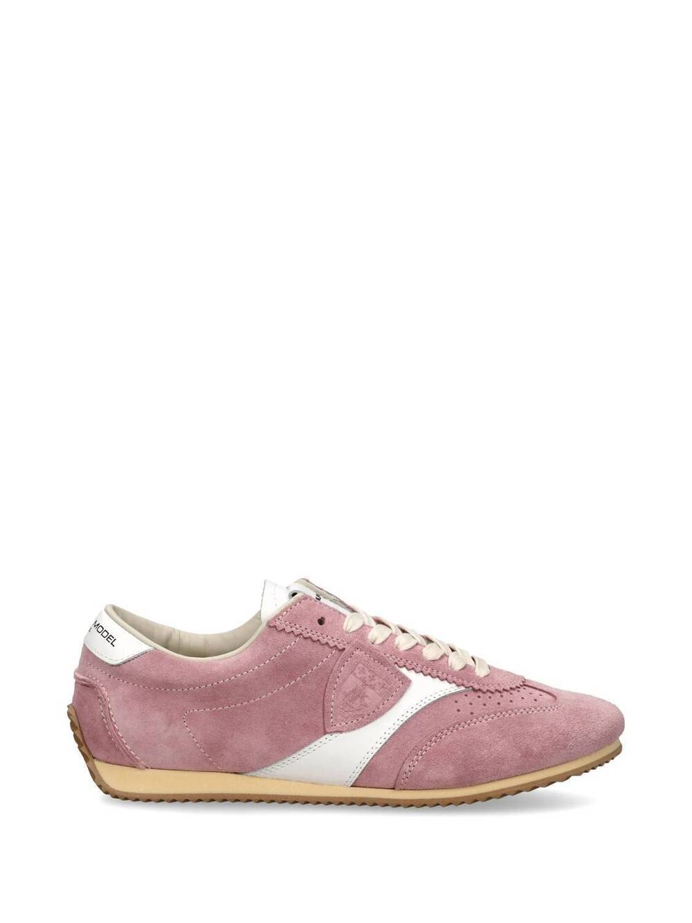NEW PHILIPPE MODEL women's planche low sneakers in rose